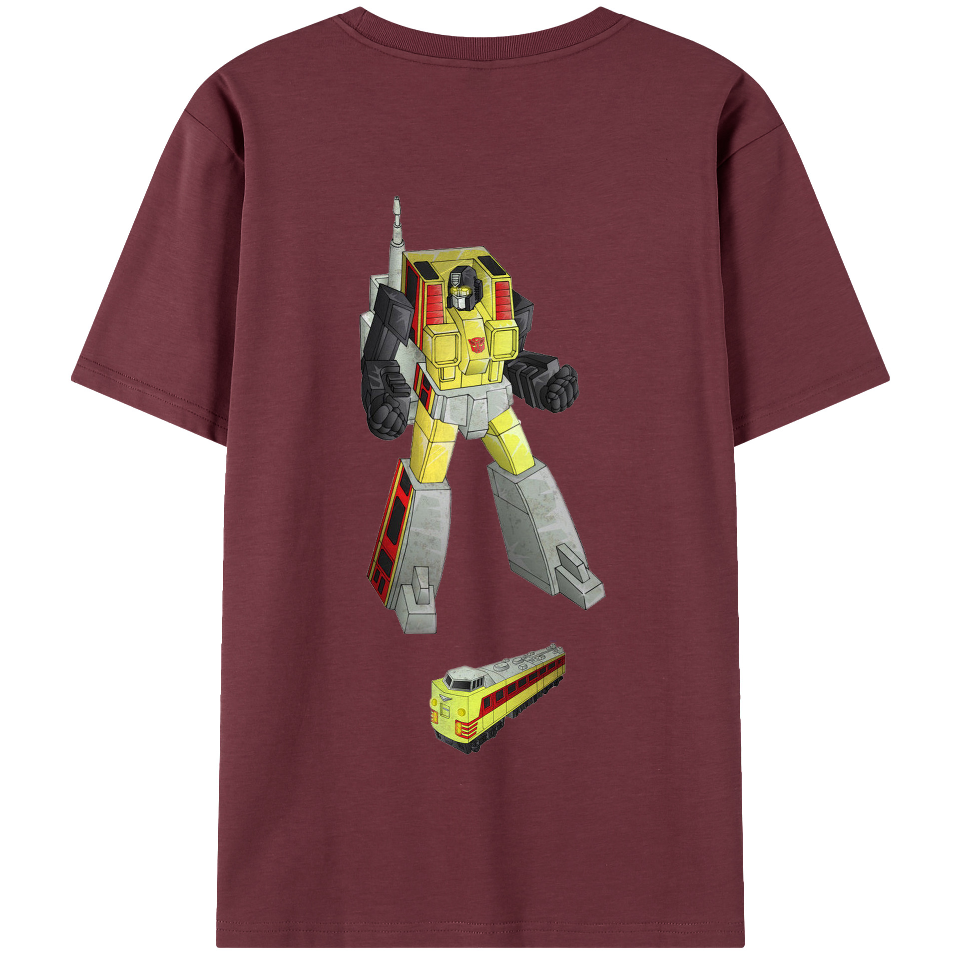 （画像用）  綿100％半袖Tシャツ（背面プリント）